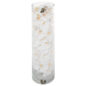 vidrio cilindro con blanco phalaenopsis orquídeas